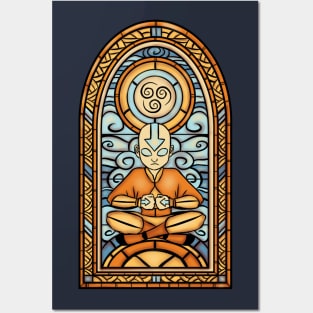 Stained Glass Air Posters and Art